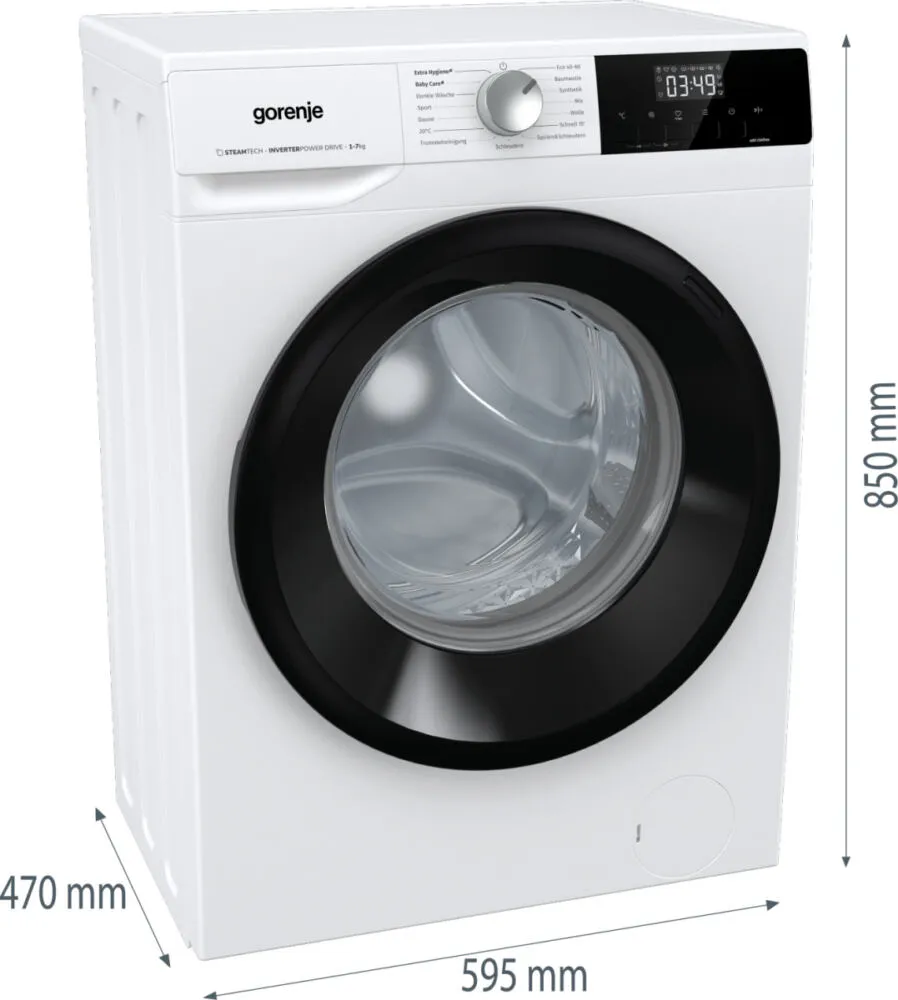 Gorenje W2NHEI74SAPS/DE 20014159 7 kg 1400 Devir Çamaşır Makinesi Thumbnail 12