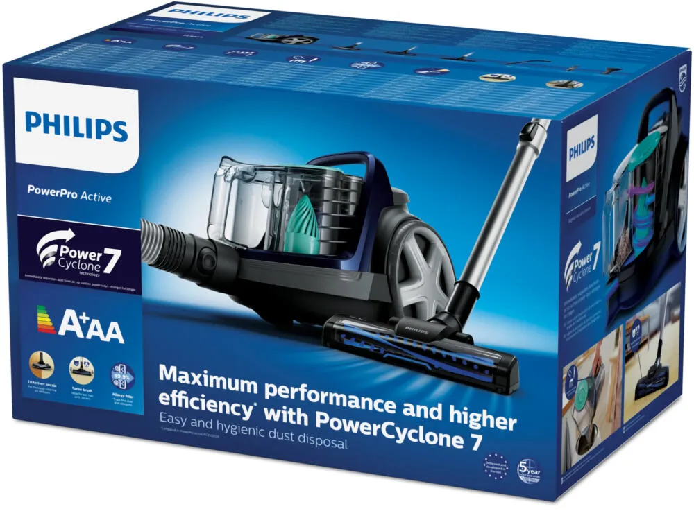Philips FC9556/09R1 900 W 1.5 L Toz Torbasız Süpürge Thumbnail 8