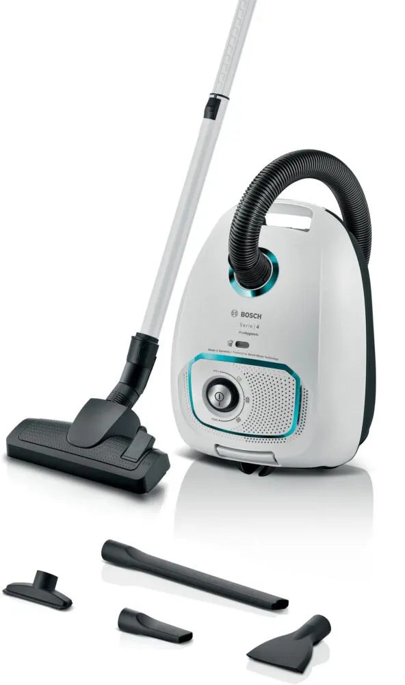 Bosch Serie 4 BGB41HYGGB elektrik süpürgesi 4 l Silindir vakum Kuru 600 W Toz torbası Elektrikli Süpürge
