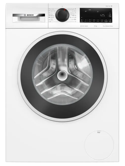 Bosch Serie 6 WGG254ZBES çamaşır makinesi Önden yüklemeli 10 kg 1351 RPM Beyaz Çamaşır Makineleri