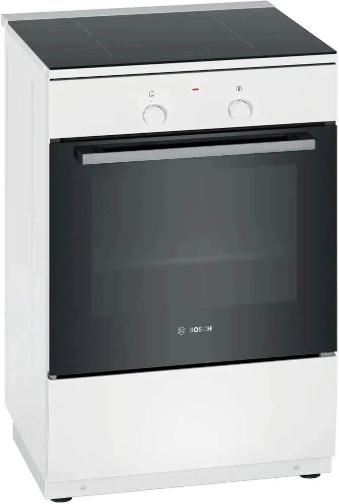 Bosch Serie 2 HLL09A020U Ocaklı fırın Bağımsız ocak Elektrik Seramik Beyaz
