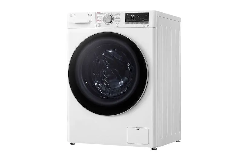 LG W4WV90961C çamaşır kurutma makinesi Solo Önden yüklemeli Beyaz Thumbnail 6