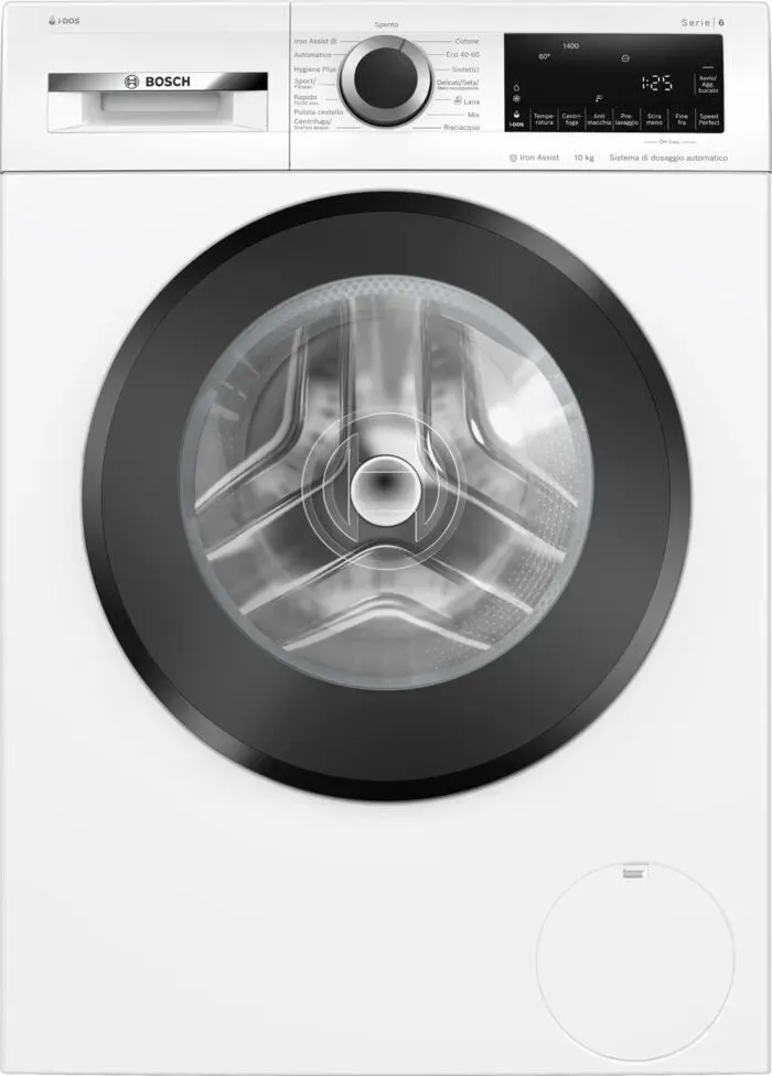 Bosch Serie 6 WGG254F0II çamaşır makinesi Önden yüklemeli 10 kg 1351 RPM Beyaz Çamaşır Makineleri