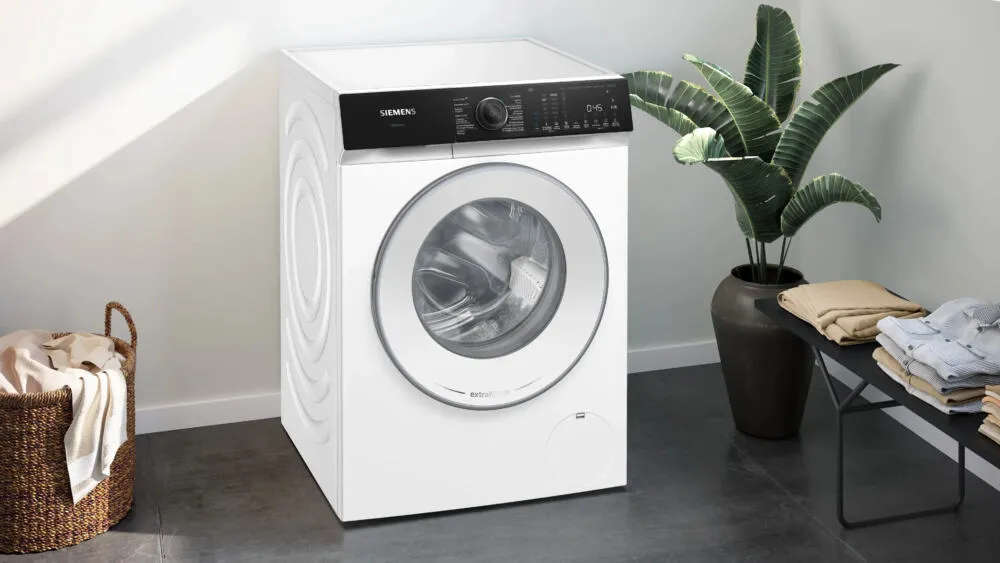 Siemens iQ500 WG56H2A9FG çamaşır makinesi Önden yüklemeli 10 kg 1580 RPM Beyaz Thumbnail 2