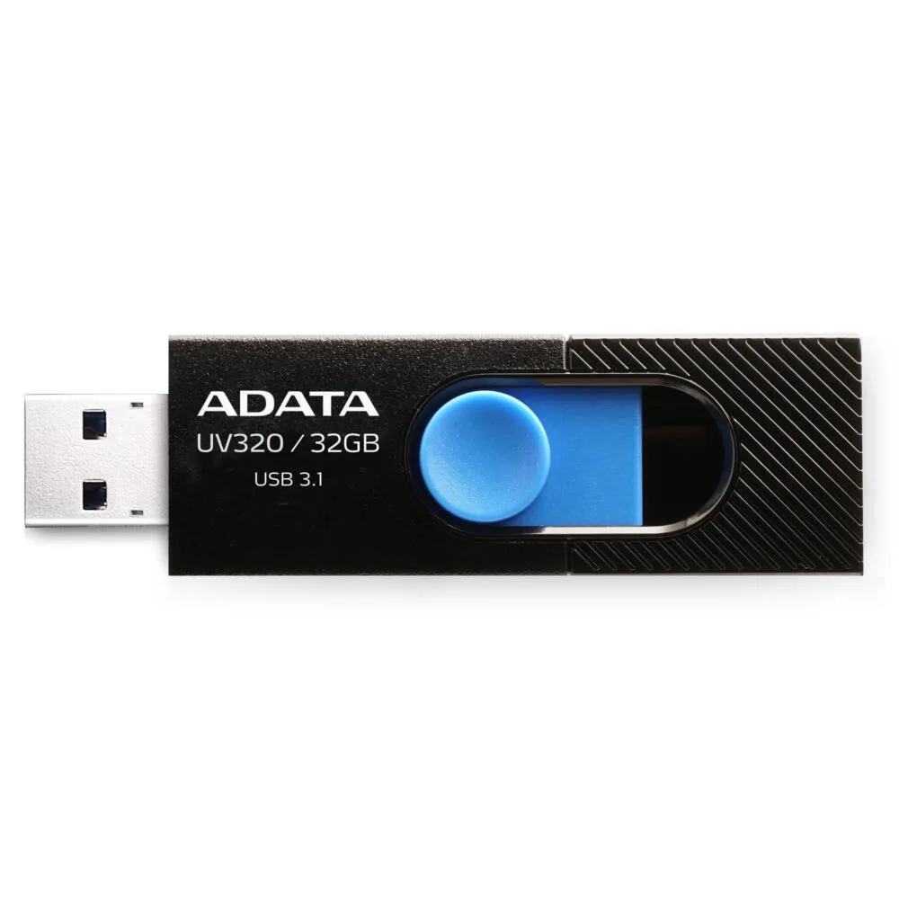 ADATA UV320 32 GB AUV320-32G-RBKBL USB 3.2 Flash Bellek Thumbnail 2