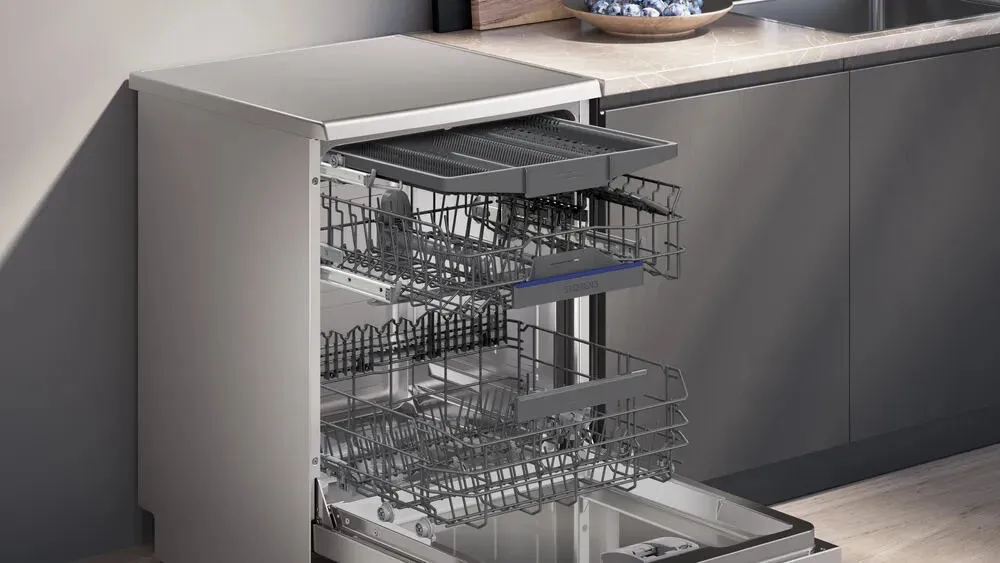 Siemens iQ300 SN23EI22CF bulaşık makinesi Solo 14 kişilik Thumbnail 3