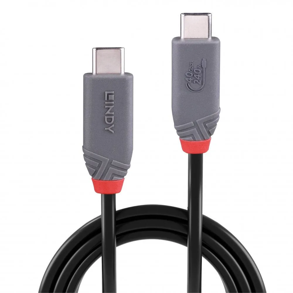 Lindy 36957 USB C to USB C (1,5 m) USB Kablosu Thumbnail 1