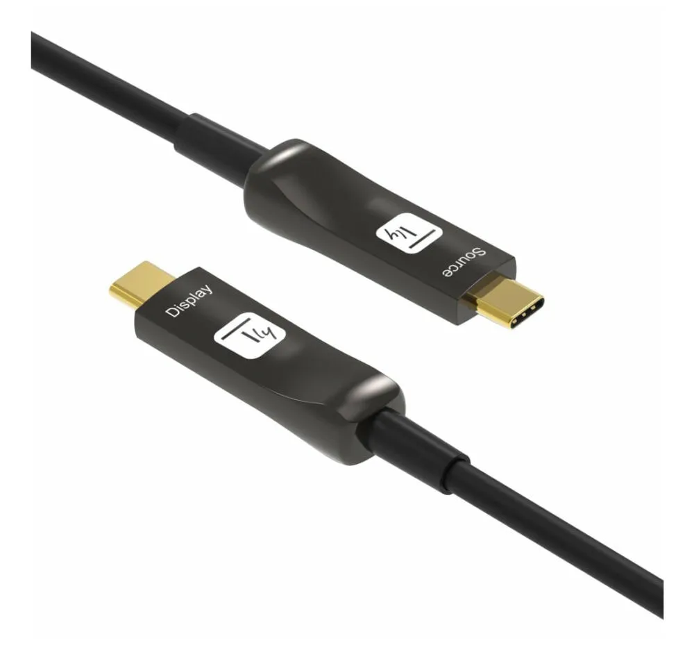 Techly ICOC-U3C-HY-020 USB C to USB C (20 m) USB Kablosu Thumbnail 7