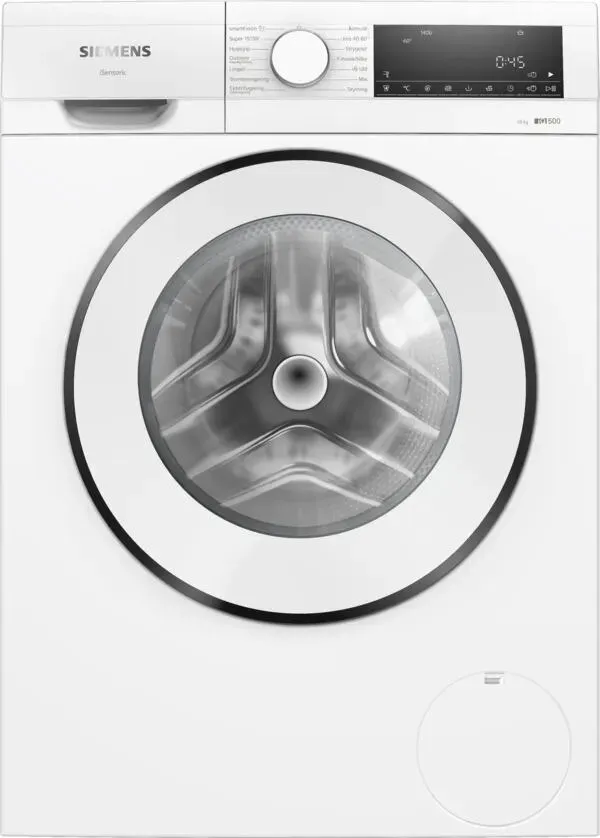 Siemens iQ500 WG54G2ZWDN çamaşır makinesi Önden yüklemeli 10 kg 1351 RPM Beyaz Çamaşır Makineleri