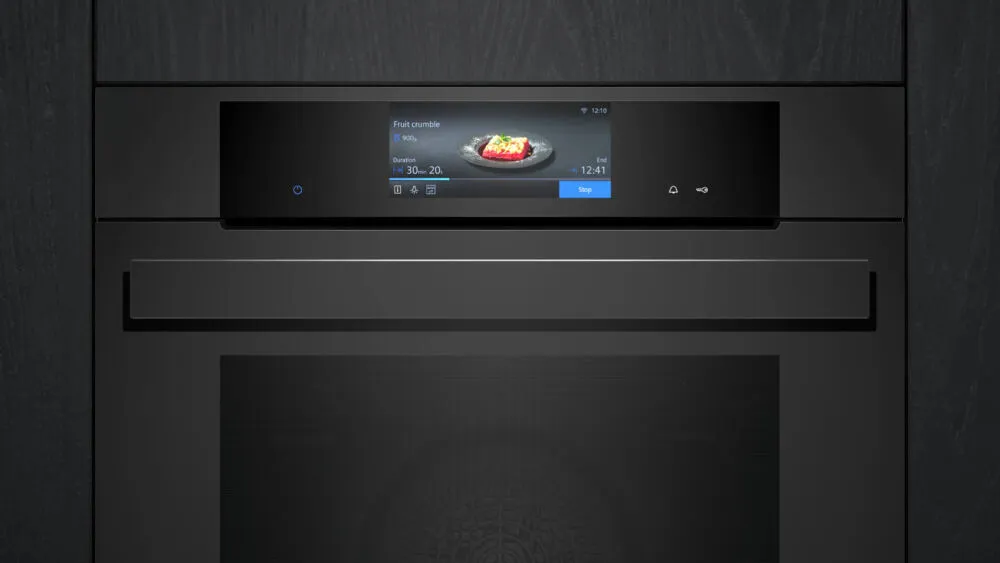 Siemens HB978GNM1 fırın 71 l 3600 W Siyah Thumbnail 1