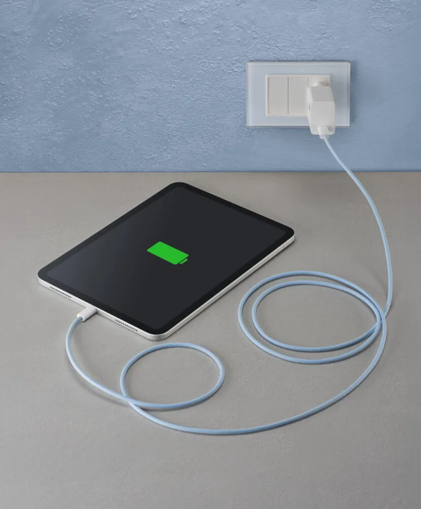 Cellularline 8018080487170 USBDATABRTABC2C2MB USB C to USB C USB Kablosu Thumbnail 4