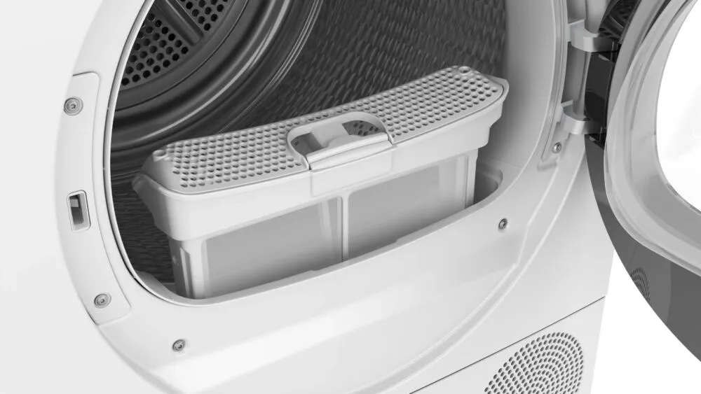 Siemens iQ500 WQ46H2DPFG kurutucu Solo Önden yüklemeli 9 kg Beyaz Thumbnail 4