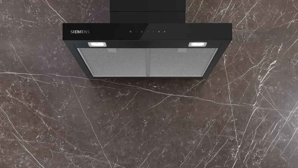 Siemens LC67BDN60 ocak bacası Duvara monteli Paslanmaz çelik 699 m³/Saat Thumbnail 5