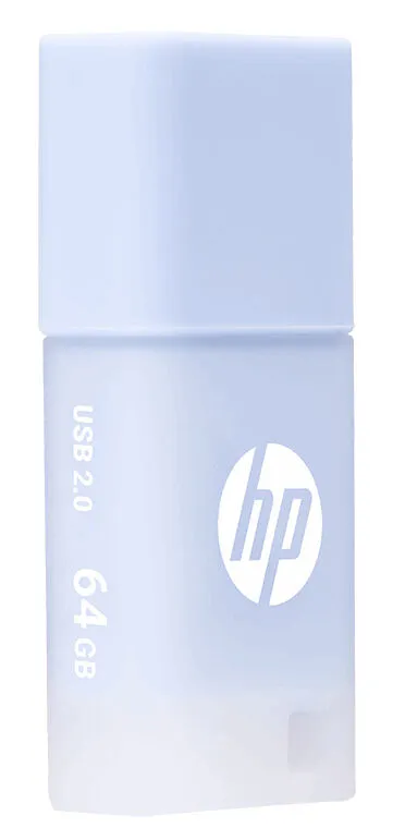 HP v168 USB flash sürücü 64 GB A tipi USB 2.0 Mavi Thumbnail 4