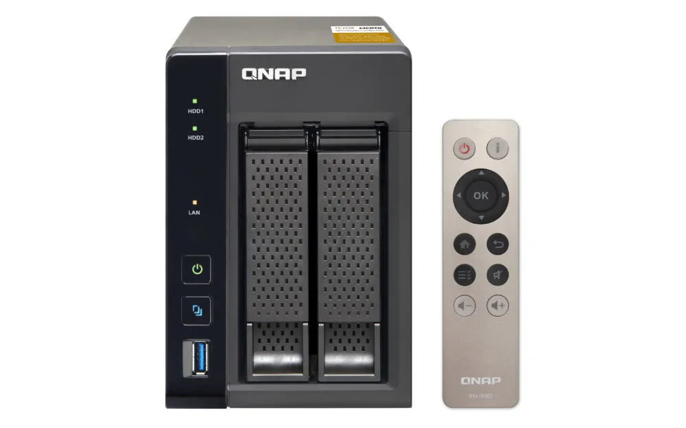 QNAP TS-253A 8 GB TS-253A-8G/20TB-IW Thumbnail 0