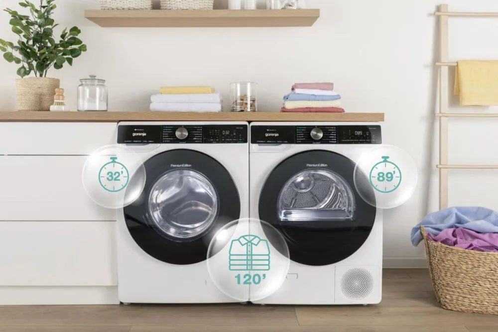 Gorenje WNS94ATWIFI 9 kg 1400 Devir Çamaşır Makinesi Thumbnail 7