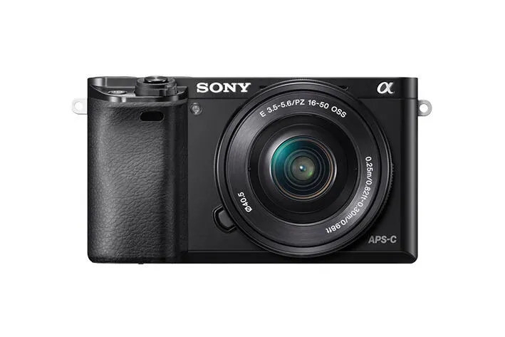 Sony 6000 + 16 - 50mm MILC 24,3 MP CMOS 6000 x 4000 Piksel Siyah Digital Kamera