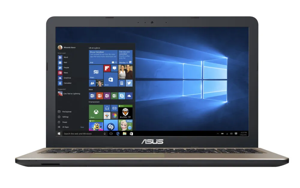 ASUS F540UA-DM206T 90NB0HF1-M02770 Thumbnail 3