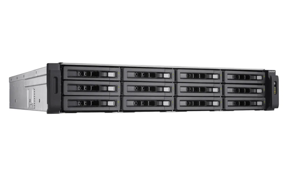 QNAP TS-EC1280U R2 4 GB TS-EC1280U-E3-4GE-R2/24TB-EXOS Thumbnail 1