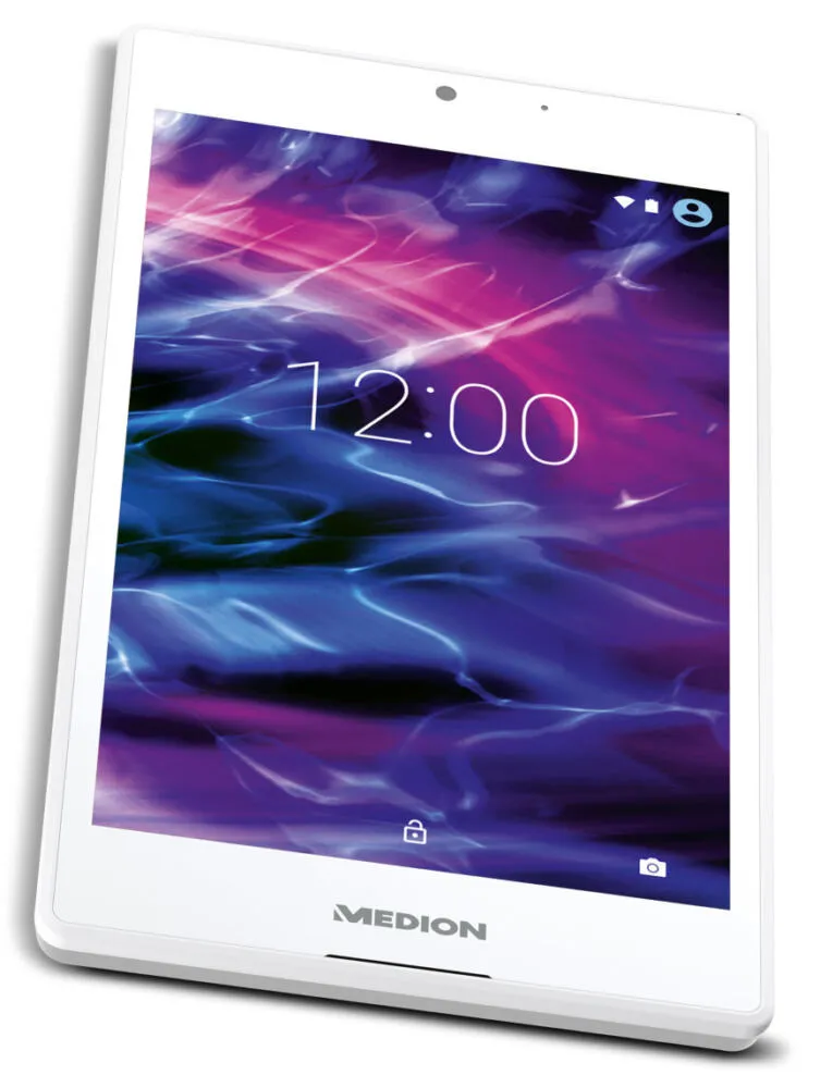 MEDION LIFETAB P7331 Intel Atom® 8 GB 17,8 cm (7") 1 GB Wi-Fi 4 (802.11n) Android Gümüş, Beyaz Tablet