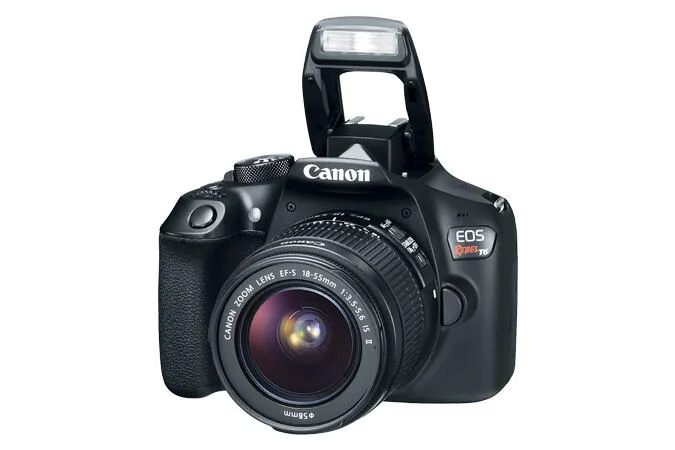 Canon EOS Rebel T6 EF-S 18-55mm + EF 75-300mm 1159C008 Thumbnail 6