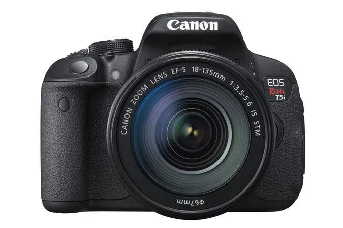 Canon EOS Rebel T5i + 18-135mm STM IS & 55-250mm IS STM SLR Fotoğraf Makinesi Kiti 18 MP CMOS 5184 x 3456 Piksel Siyah Digital Kamera
