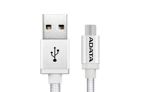 ADATA X00168 USB kablo USB 2.0 1 m USB A Micro-USB B Gümüş USB Cihaz