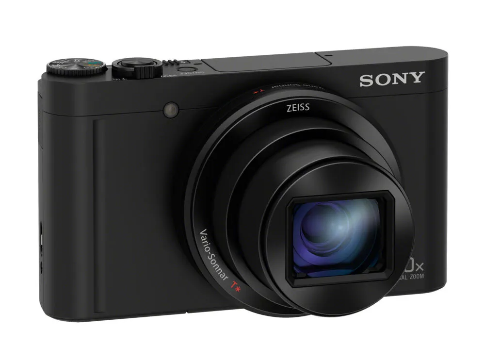 Sony Cyber-shot DSC-WX500 1/2.3" Kompakt kamera 18,2 MP CMOS 4896 x 3264 Piksel Siyah Thumbnail 1
