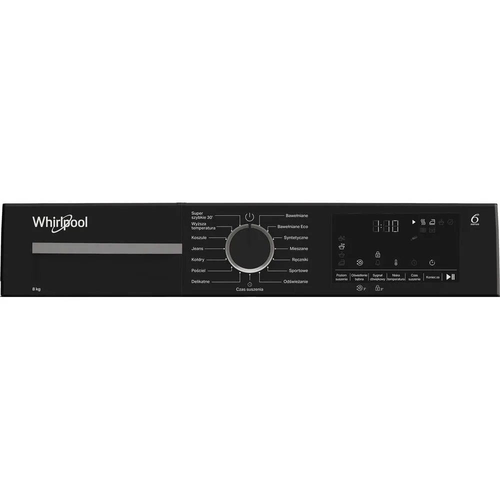 Whirlpool MX WSD 83M GBS PL kurutucu Solo Önden yüklemeli 8 kg Grafit Thumbnail 2