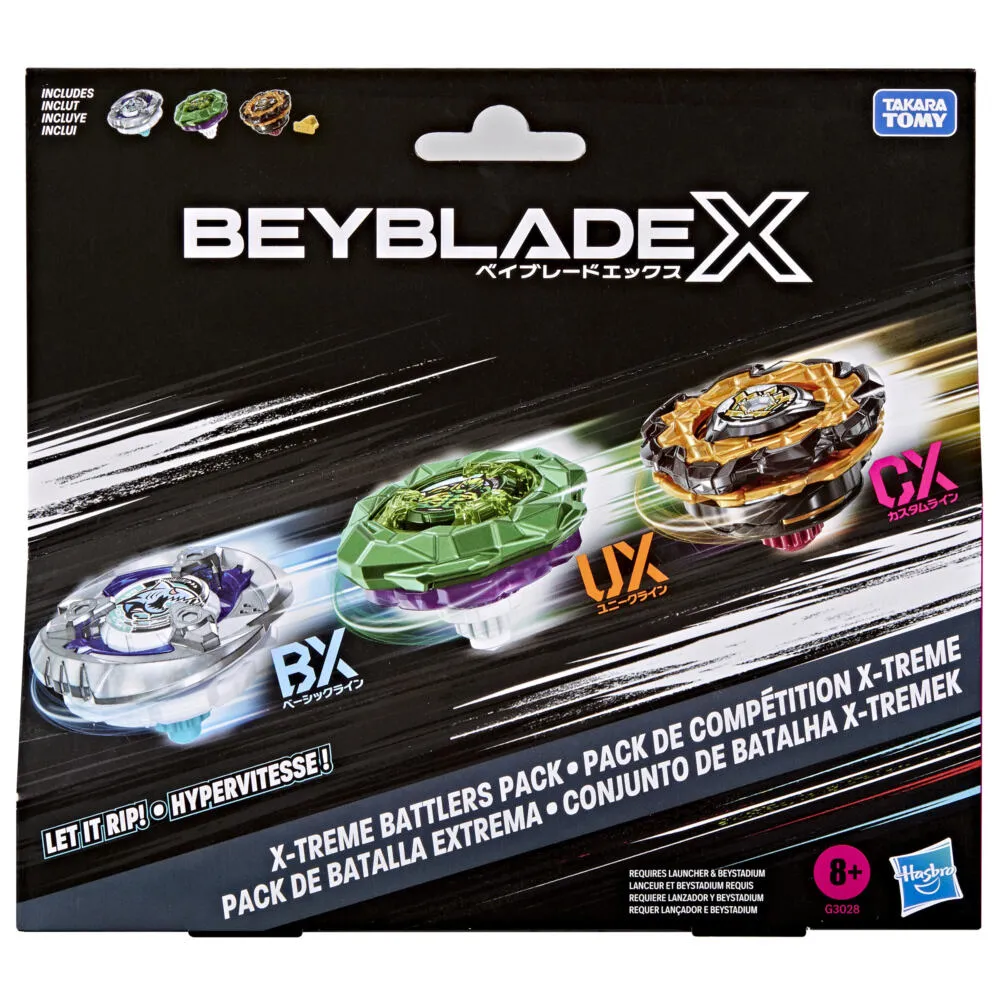 Beyblade X X-treme Battlers Paketi Aktif ve Beceri Oyuncakları