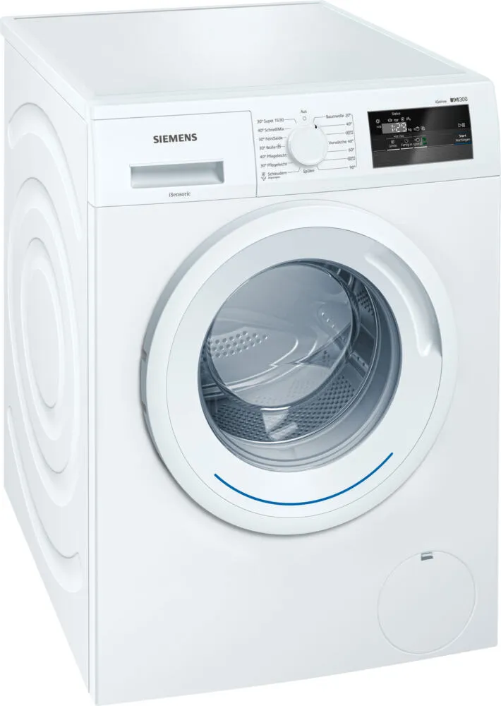 Siemens WM14N020 çamaşır makinesi Önden yüklemeli 6 kg 1400 RPM Beyaz Çamaşır Makineleri
