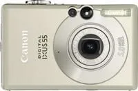 Canon Digital IXUS 55 1/2.5" 5,3 MP CCD 2592 x 1944 Piksel Gümüş Digital Kame
