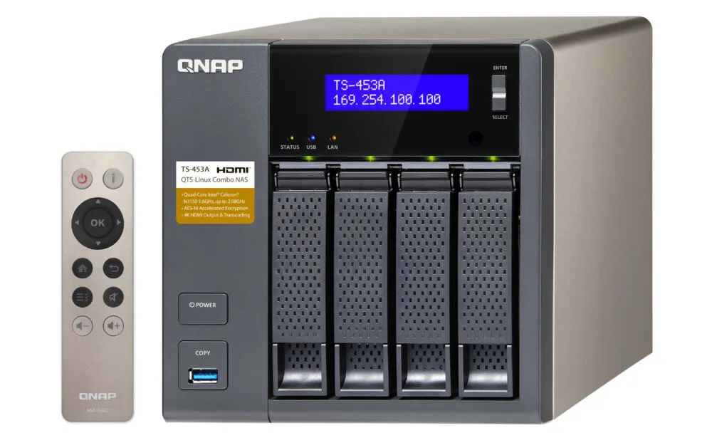 QNAP TS-453A 8 GB TS-453A-8G-20TB-RED Thumbnail 12