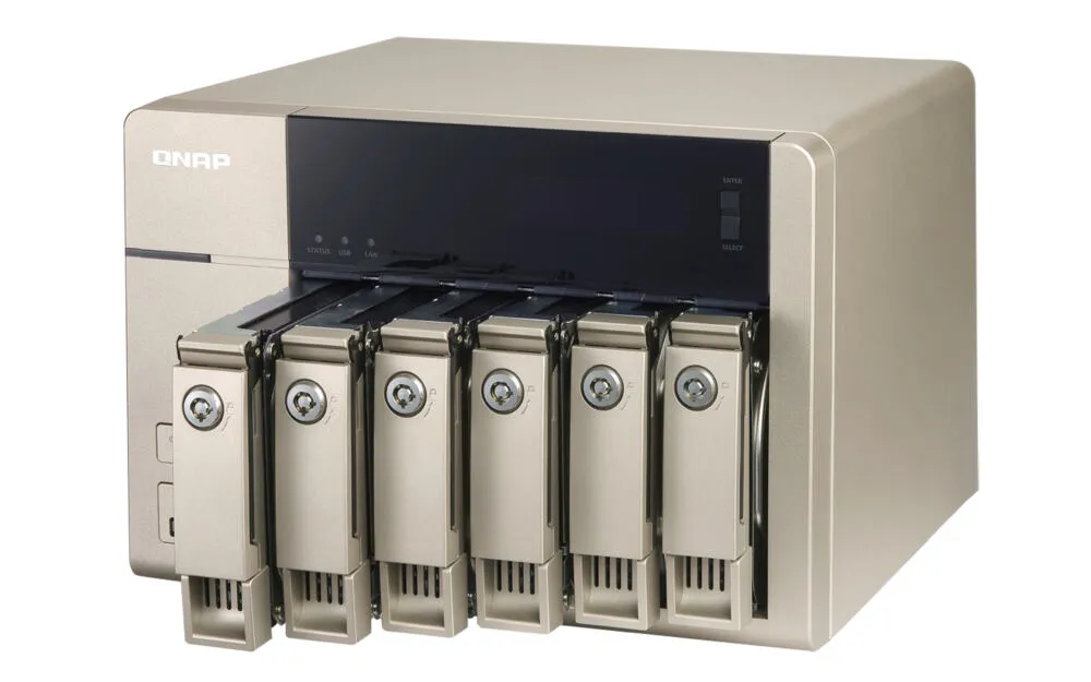 QNAP TVS-663 8 GB TVS-663-8G/72TB-IW Thumbnail 2