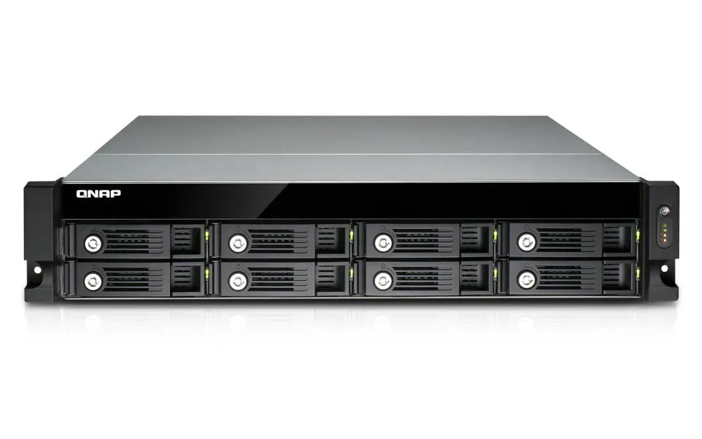 QNAP TVS-871U-RP 4 GB TVS-871U-RP-I3-4G/32TB-IW Thumbnail 1
