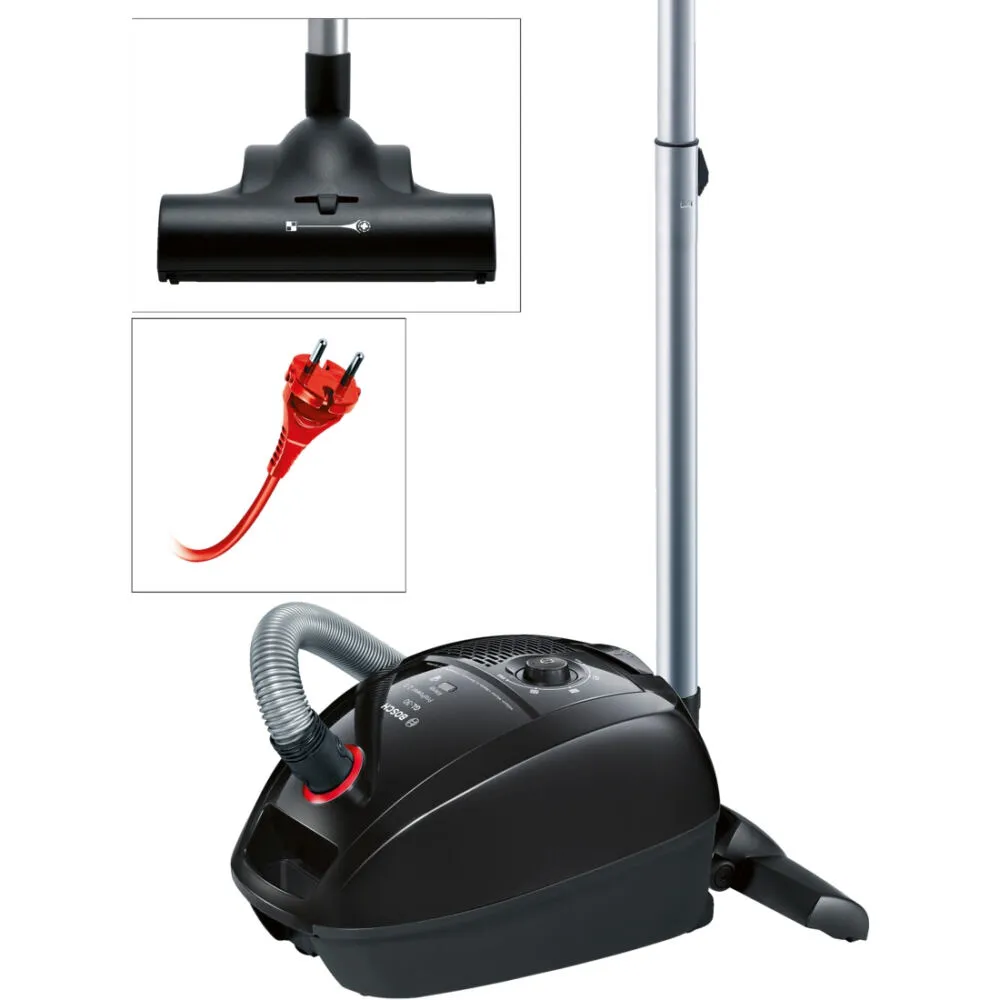 Bosch BGL3C236 elektrik süpürgesi 4 l Kuru 800 W Toz torbası Elektrikli Süpürge