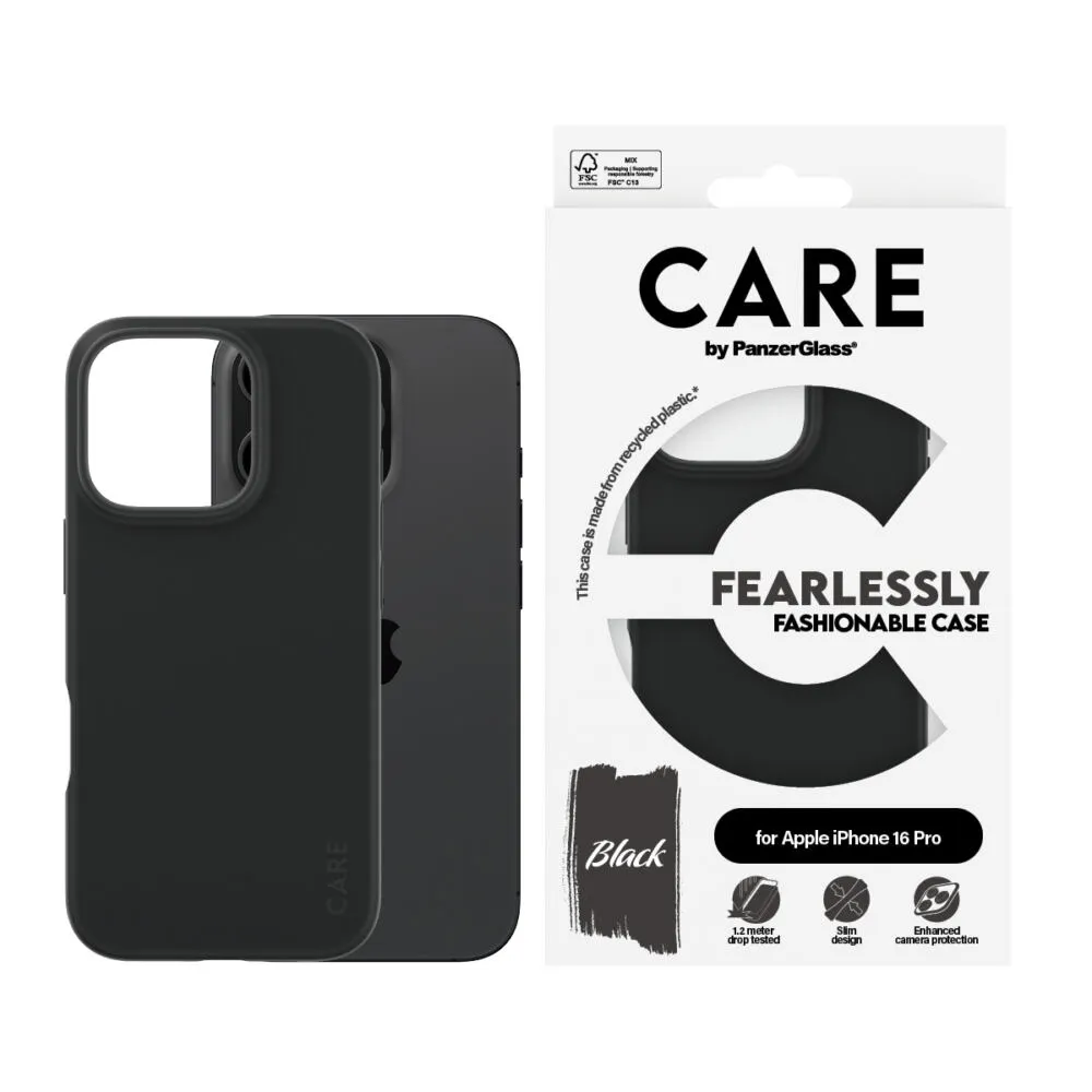 PanzerGlass CARE™ by PanzerGlass® Case Black iPhone 16 Pro 1394 Thumbnail 1