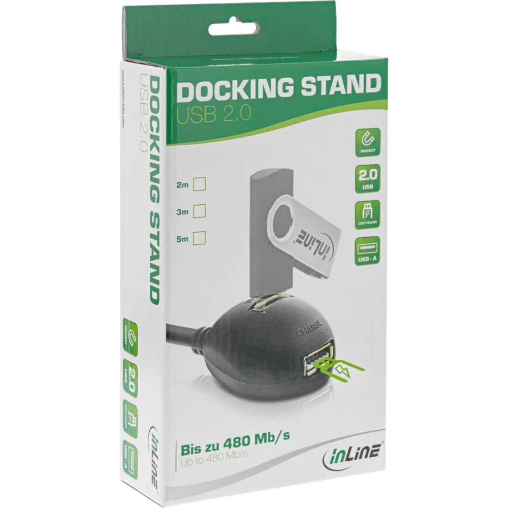 InLine 34651 USB A to 2 x USB A (1 m) USB Kablosu Thumbnail 0