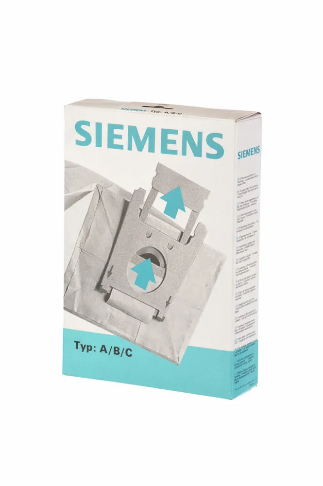Siemens VZ51AFABC Toz torbası Silindir vakum Süpürge Aksesuar ve Yedek Parç