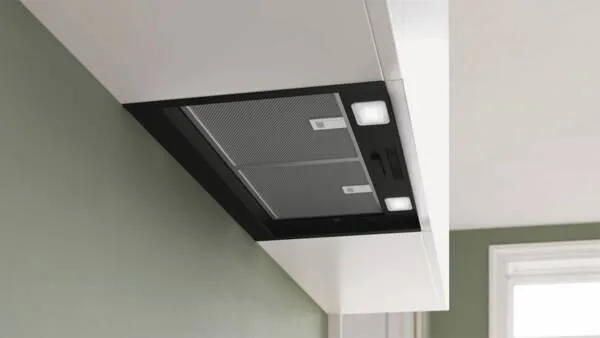 Bosch Serie 2 DBB63BC60 ocak bacası Gömme Siyah 384 m³/Saat Thumbnail 2