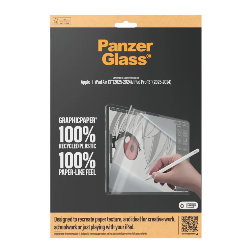PanzerGlass® GraphicPaper® Screen Protector iPad Air 13'' (2024-2026) | iPad Pro 13'' (2024-2025) | Ultra-Wide Fit 2836 Thumbnail 3