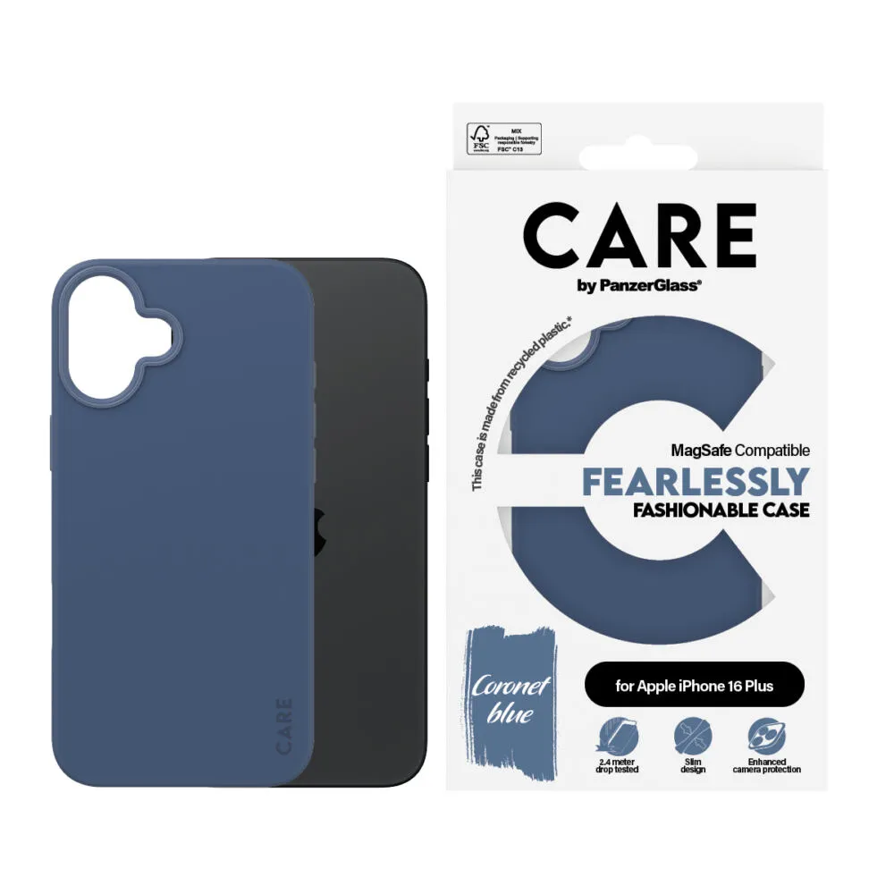 PanzerGlass CARE™ by PanzerGlass® Case Blue w. MagSafe iPhone 16 Plus 1383 Thumbnail 1