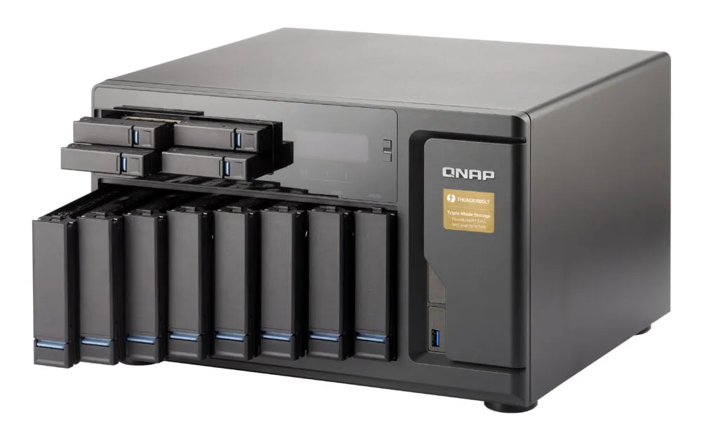 QNAP TVS-1282T 16 GB TVS-1282T-I5-16G +12X ST10000NE0004 Thumbnail 3