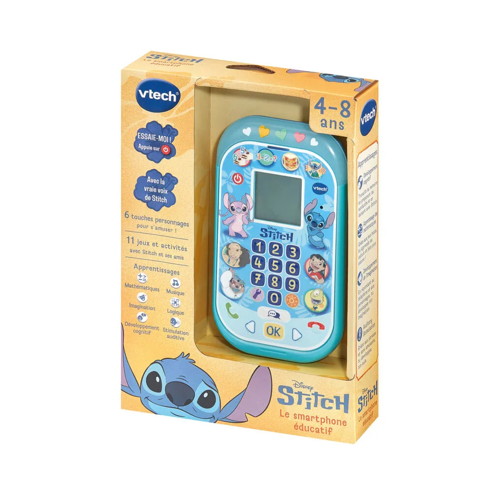 VTech STITCH - LE SMARTPHONE ÉDUCATIF 80-586005 Thumbnail 5