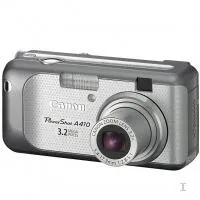 Canon PowerShot A410 Silver grey 3.2Mpix+CP510 3,2 MP CCD Gümüş Digital Kame