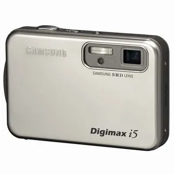Samsung Camera Digimax I5 zilver 1/2.5" 5,1 MP CCD 2592 x 1944 Piksel Gümüş Digital Kamera