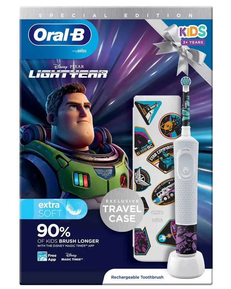 Oral-B Vitality D100 Çocuk Döner diş fırçası Çok renkli Şarjlı Diş Fırçaları