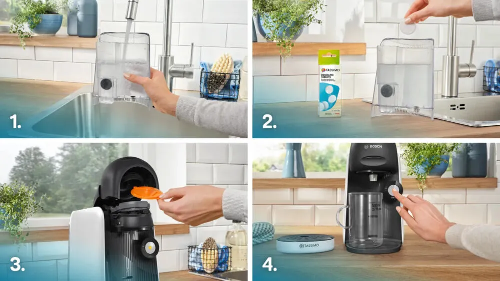 Bosch Tassimo Finesse TAS1640 kahve makinesi Tam otomatik Kapsül kahve makinesi 0,7 l Thumbnail 4