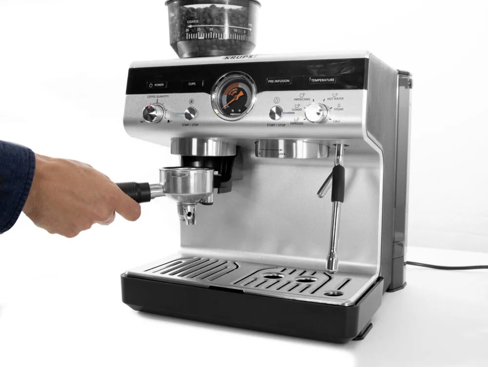 Krups Precision XP801T10 Yarı Otomatik 3 L Espresso Makinesi Thumbnail 12
