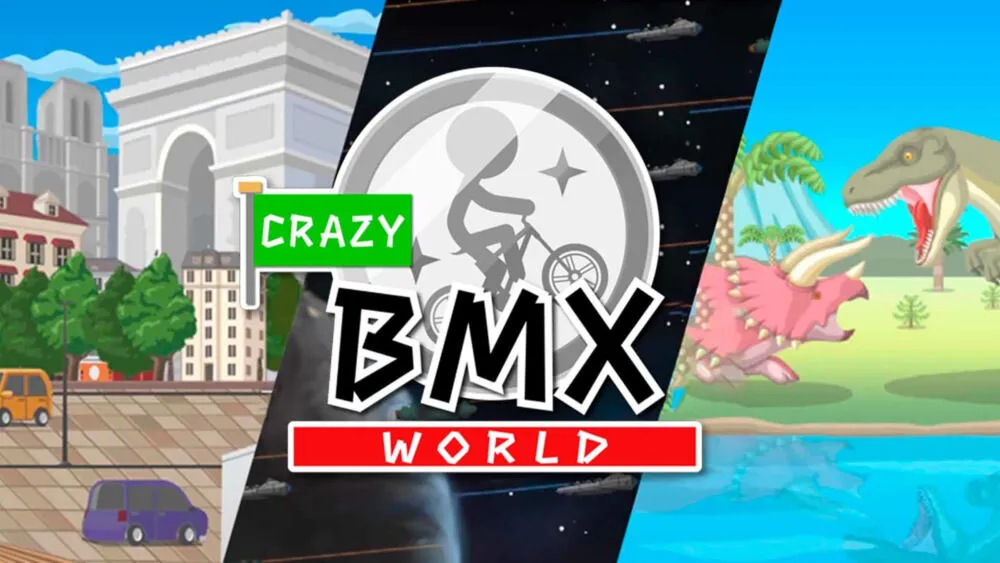 Nintendo Crazy BMX World İngilizce, Fransızca, Almanca, İspanyol Nintendo Switch Oyun